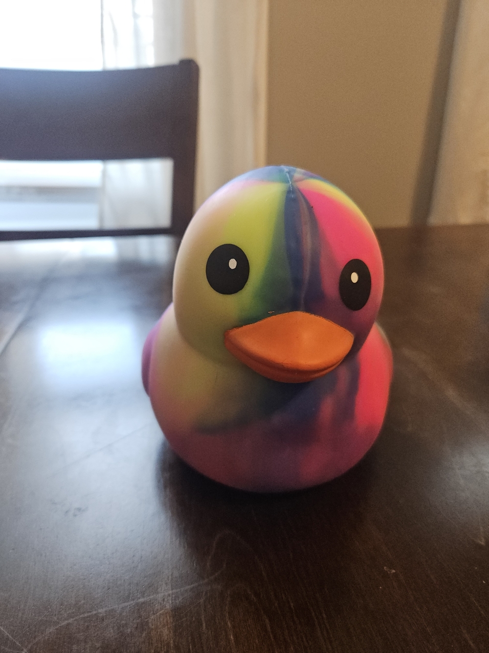 Tie-Dye Squeeezy Giant Squishy Duck